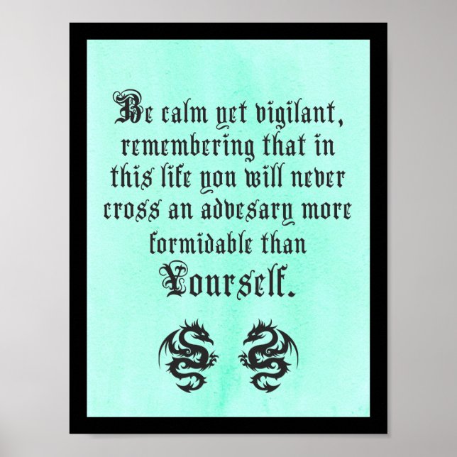 Pôster Sua Verdade do Maior Adversário (Frente)