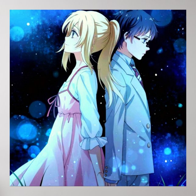 Poster Sua vida em abril (Frente)