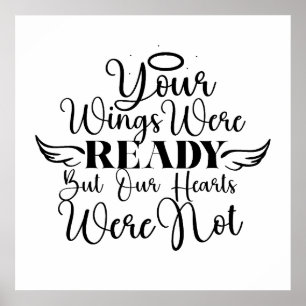 Poster Suas Asas Estavam Prontas