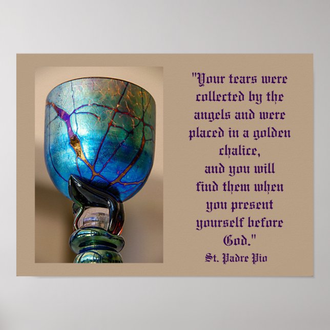 Poster Suas Lágrimas (Frente)