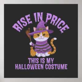 Poster Suba no Preço, esta é a minha fantasia de Hallowee