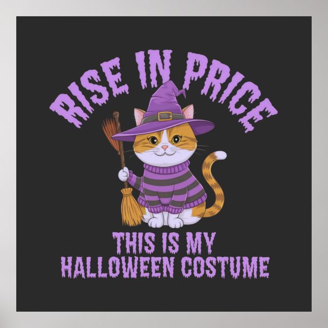 Poster Suba no Preço, esta é a minha fantasia de Hallowee (Frente)