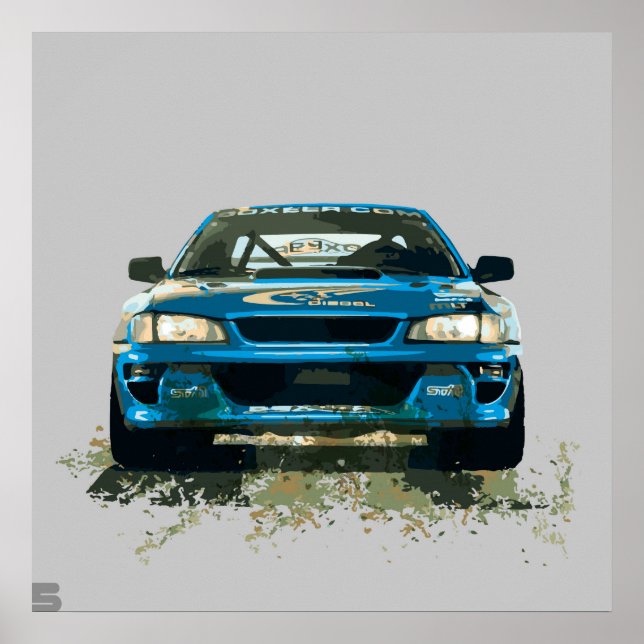 Poster Subaru. (Frente)