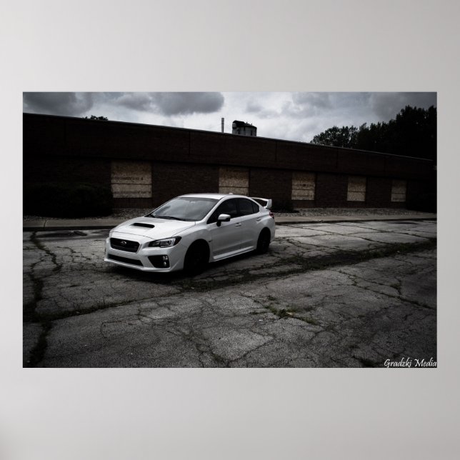 Poster Subaru STi Trespasser (Frente)