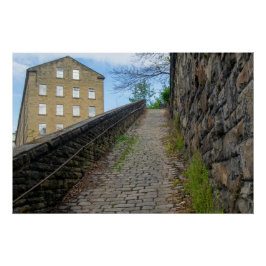 Pôster Subida de Paralelepípedos Dean Clough - Espírito d