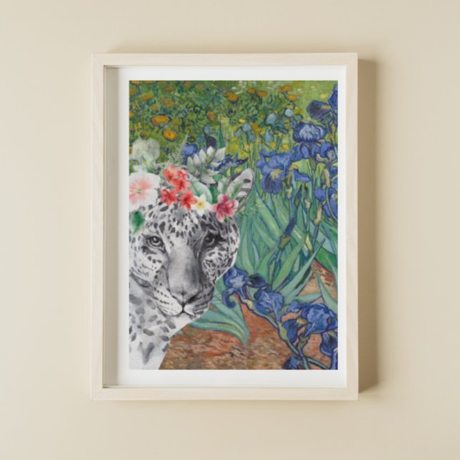 Poster Subidas e Leopardo Rico de Van Gogh (Criador carregado)