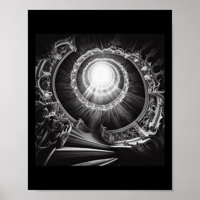 Poster Subindo a Escadaria para os Céus. Nr. 3  (Frente)