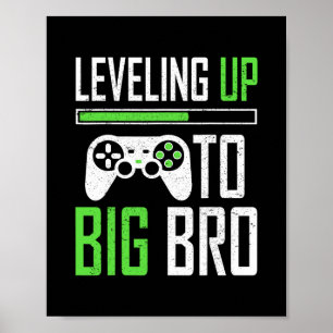 Poster Subindo Para Grande Irmão Gamer Promovido a Grande