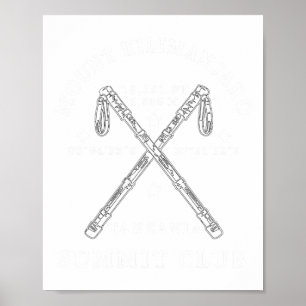 Poster Subiu ao Clube de Cume do Monte Kilimanjaro Tanzân