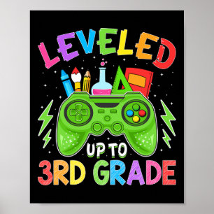 Poster Subiu Para o 3º Ano Gamer Ck Para a Escola Primeir