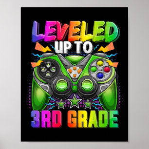 Poster Subiu Para o 3º Ano Gamer Ck Para a Primeira D de