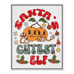 Pôster Sublimação Elf Mais papai noel - 80881