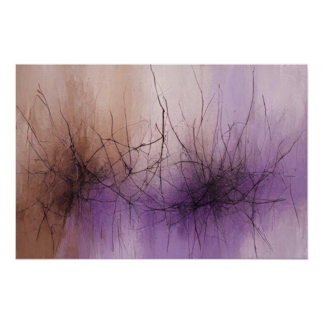 Pôster Sublime redes à dança das linhas (Frente)