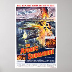 Pôster Submarino atômico
