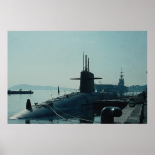 Pôster Submarino SSB do míssil balístico de USS Ulysses