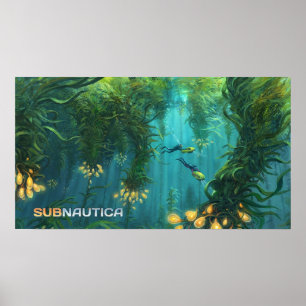 Poster Subnautica Kelp Forest Concept Art