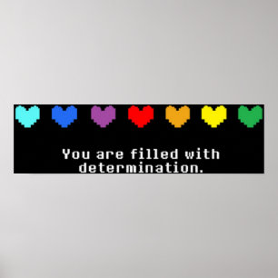 Poster Subterrâneo - Você está cheio de determinação