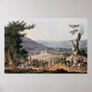 Pôster Subugal no Coa do rio, gravado por C. Turner