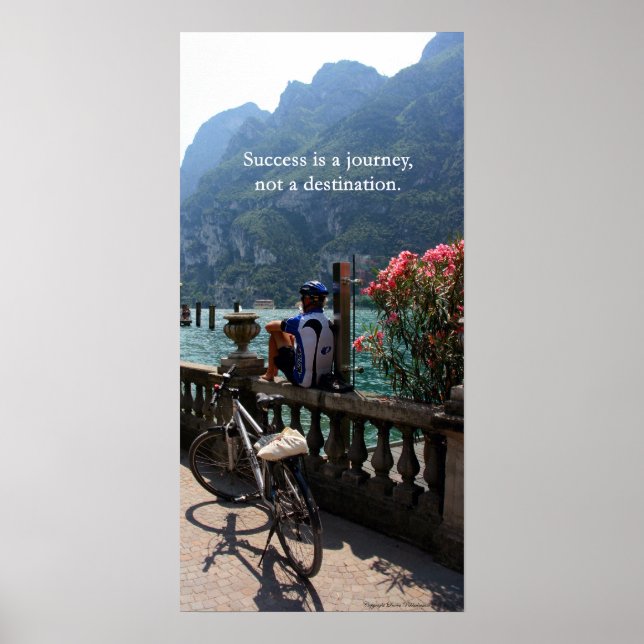 Pôster Sucesso é uma jornada (Frente)