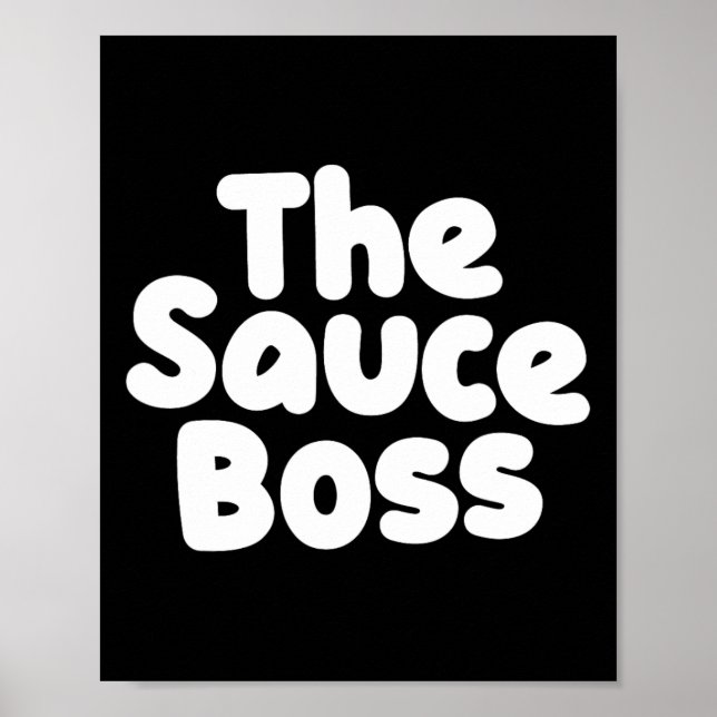 Poster Suco Bonito Chefe Chef Comida Cook Churrasco Prese (Frente)