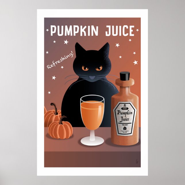 Poster Suco de Abóbora (Frente)