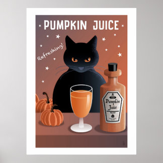 Poster Suco de Abóbora