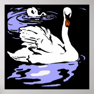 Pôster Sucos vitoriosos de animais de criação de madeira