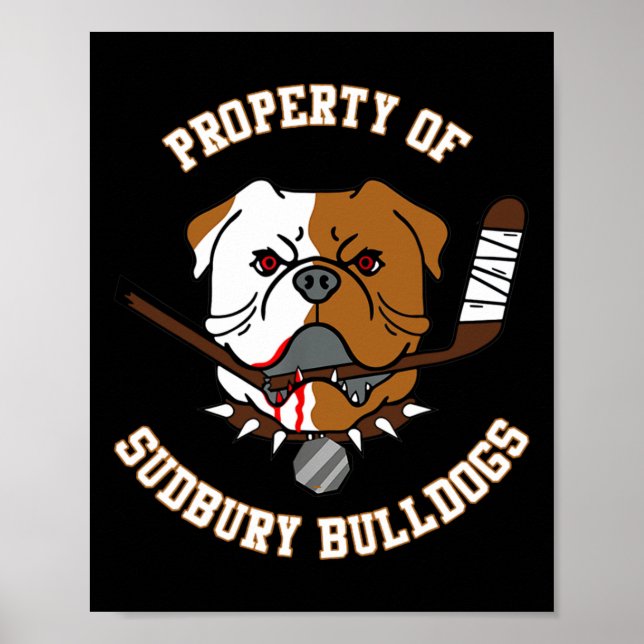Poster Sudbury Bulldog (Frente)