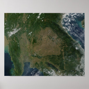 Pôster Sudeste Asiático