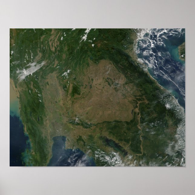 Pôster Sudeste Asiático (Frente)