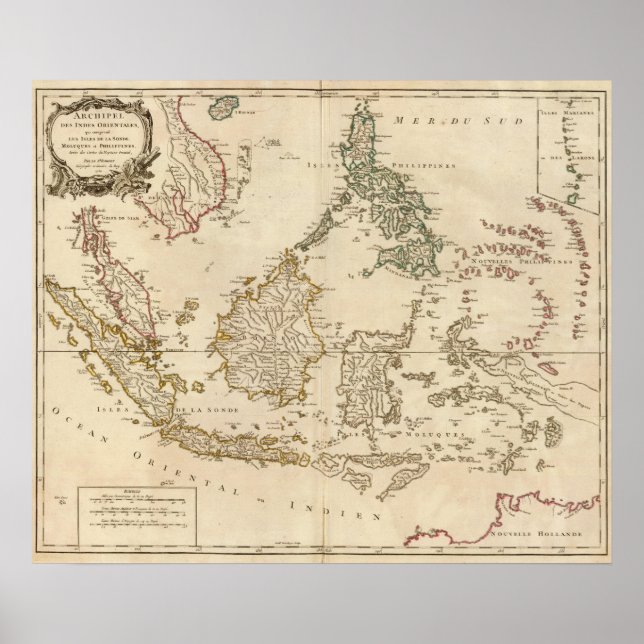 Pôster Sudeste Asiático 3 (Frente)