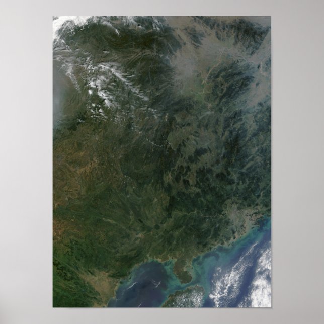 Pôster Sudeste da China (Frente)