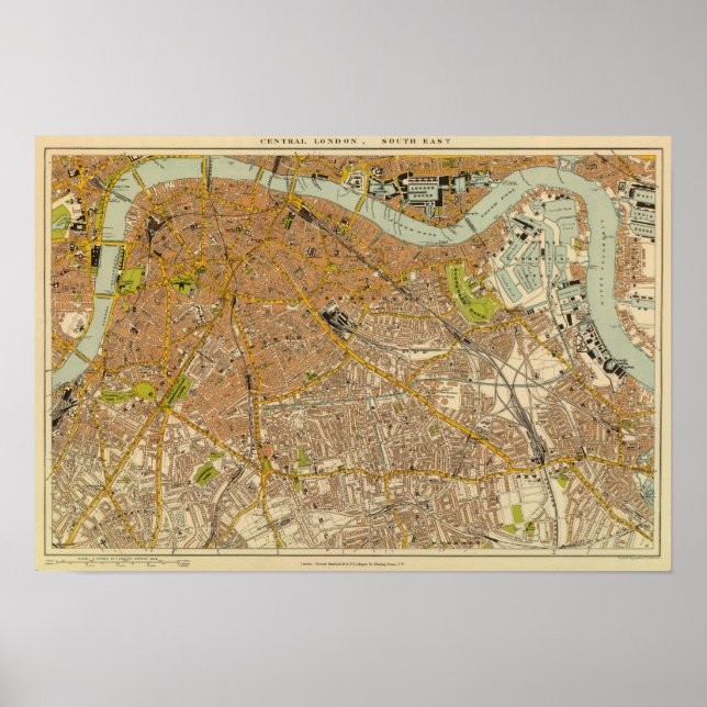 Pôster Sudeste de Londres (Frente)