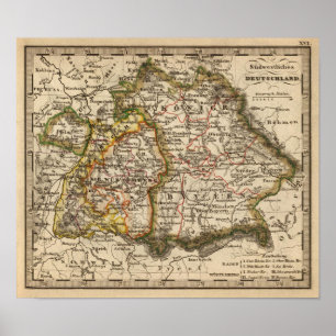 Poster Sudoeste da Alemanha