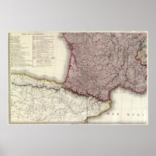 Pôster Sudoeste de France