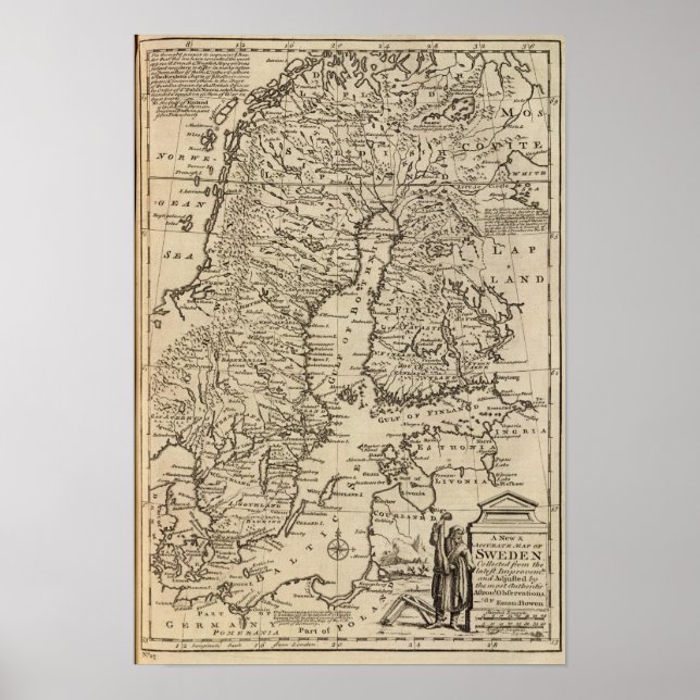 Pôster Suecia (Frente)