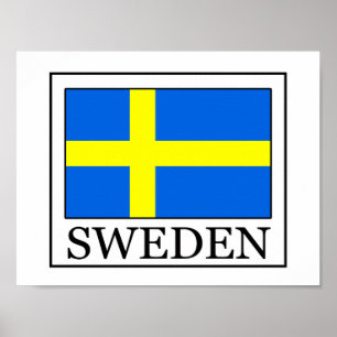 Poster Suecia