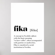 Suecia Clássica de Café de Definição de Fika