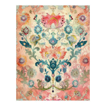 Sueco de Arte Folclórica Vintage Etnia Escandinava