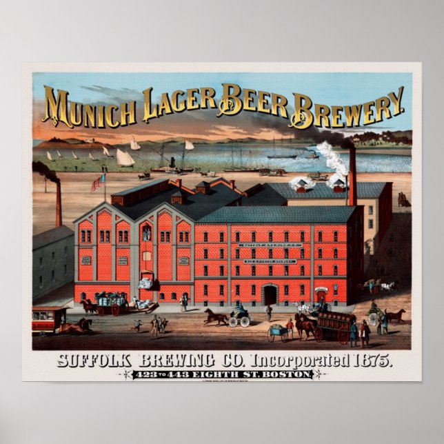 Poster Suffolk Beer (Frente)