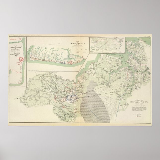 Poster Suffolk e vizinhança (Frente)