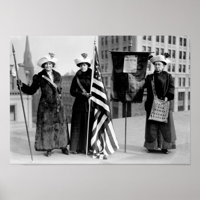 Poster Suffragettes Circa 1912 (Frente)