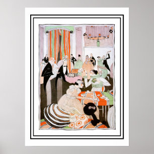 Pôster Suffragettes da ilustração do compartimento do