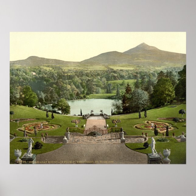 Poster Sugar Loaf Mountain, County Wicklow, Ireland (Frente)