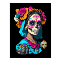 Sugar Skull Halloween, Dia de los Muertos