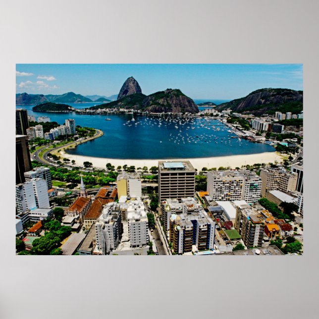 Poster Sugarloaf Mountain Rio de Janeiro (Frente)