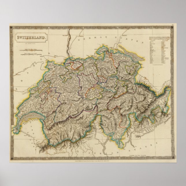 Pôster Suiça 19 (Frente)