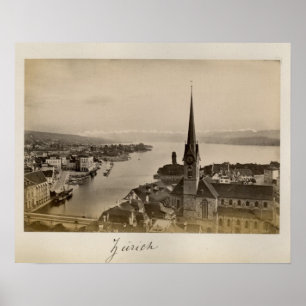 Pôster Suiça 1908, Zurique