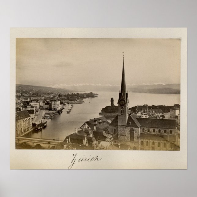 Pôster Suiça 1908, Zurique (Frente)