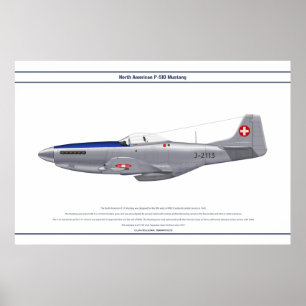 Poster Suiça 1 do mustang